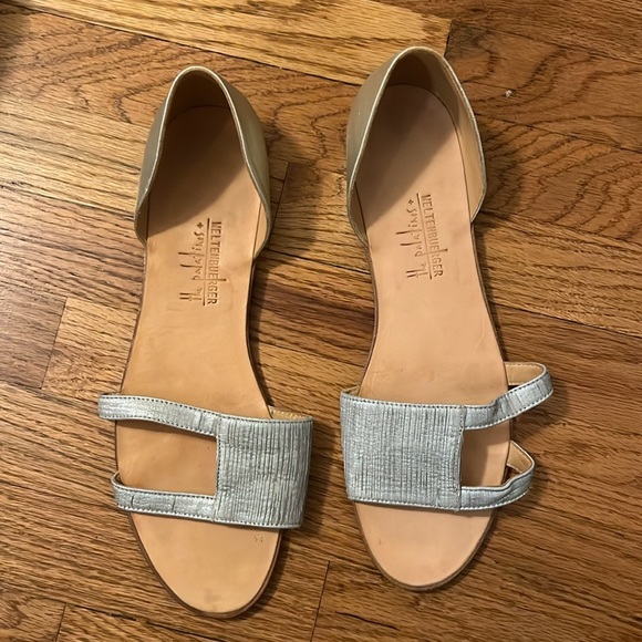 The Palatines + Weltenbuerger metallic flats/sandals - Picture 4 of 7